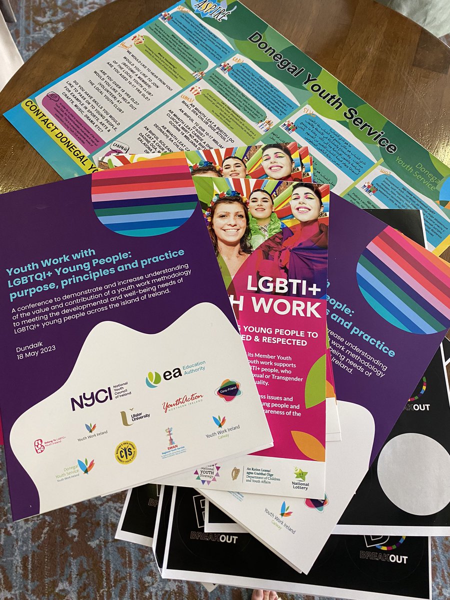 Looking forward to presenting our #ProudSpaces project at the Youth Work with LGBTQI+ Youth People: Purposes, Principles &amp; Practice with <a href="/nycinews/">NYCI</a> 
# ImpactingYoungLivesTogether