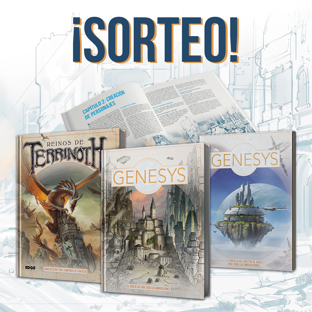 🐉¡Sorteazo rolero con el genial #GENESYS! 

Llévate este fantástico lote para comenzar a dirigir tu campaña en Terrinoth... ¡o donde quieras!

🎲¡Para participar, haz RT y menciona aquí al amigo que te acompañará en tu próxima aventura! 

¡Tienes hasta el 25 de Mayo!