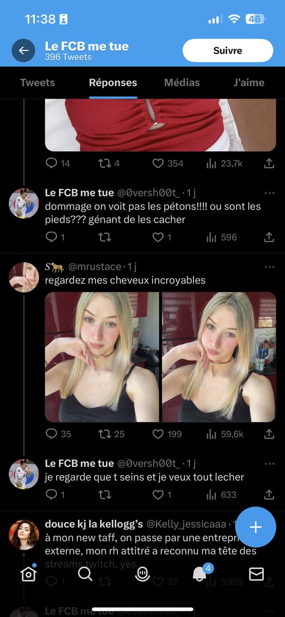 🌚🌝 on Twitter "Et toi t’es un bon p’tit suceur va te branler mon grand"