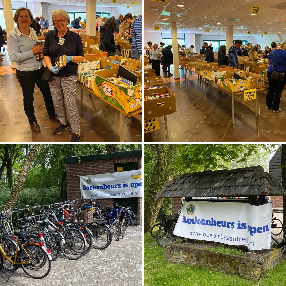 Het is al gezellig druk op #Boekenbeurs #Utrecht!