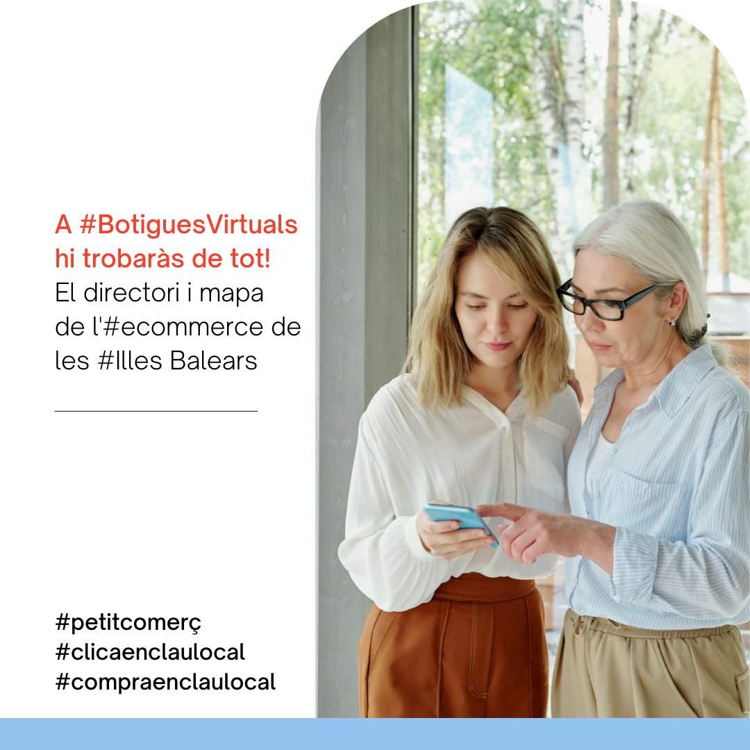 FundacioBit's tweet photo. Ahir era el #DiadeInternet, les compres online i comunicar-nos amb els negocis amb missatgeria instantània ja és cada vegada més comú. A #Botiguesvirtuals el directori #ecommerce de les #IllesBalears podeu cercar per productes/servei/localitat... https://t.co/DtS3Z5vzP4 https://t.co/Expv6vV3zy