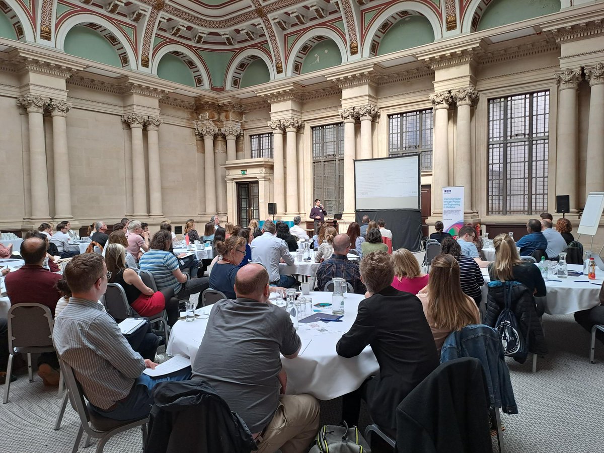 ipemnews's tweet photo. Packed room at MRI Protocol Development in Bristol listen to Steven Jackson of @TheChristieNHS  at start of a packed and interactive programme.
#MRIoptimisationIPEM #MRI #philips #xiel #siemenshealthineers  @IPEM_MR_SIG #imaging #NHS https://t.co/8ZkBReSAXR