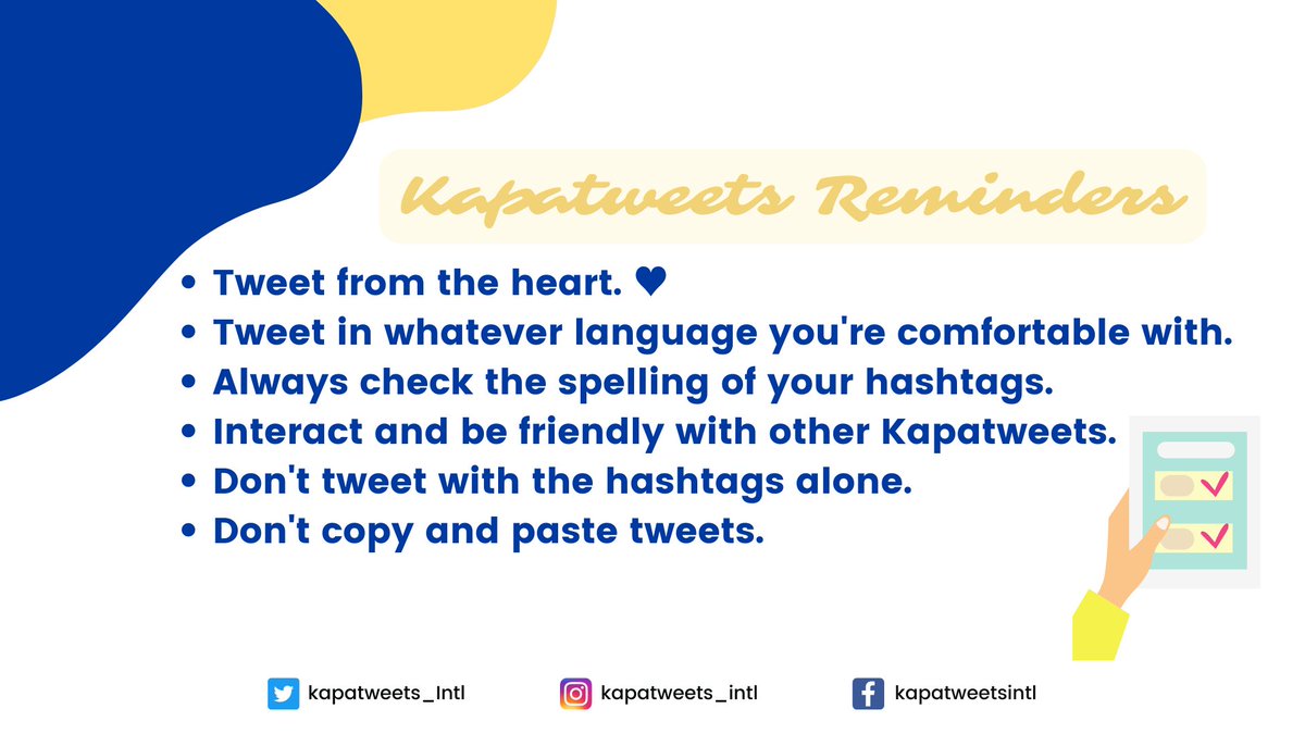 Take note of our tips and reminders before hitting that TWEET button.

Enjoy tweeting!

#MCGIZealousOfGoodWorks
#MCGICares