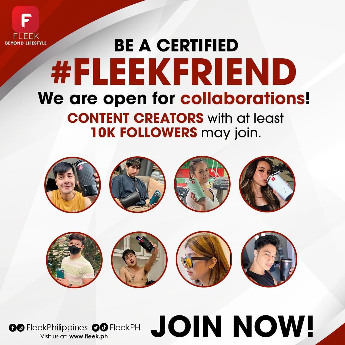 FLEEK (@fleekph) on Twitter photo Join the FLEEK community and become a certified FLEEK friend! We're searching for aspiring content creators and influencers who are eager to try and review our products. Join now and be featured in <a href="/villagepipol/">Village Pipol Magazine</a> .
Join here: 👉 forms.gle/NtDd85CypS9nkW…
#FLEEKBeyondLifestyle Join the FLEEK community and become a certified FLEEK friend! We're searching for aspiring content creators and influencers who are eager to try and review our products. Join now and be featured in <a href="/villagepipol/">Village Pipol Magazine</a> .
Join here: 👉 forms.gle/NtDd85CypS9nkW…
#FLEEKBeyondLifestyle