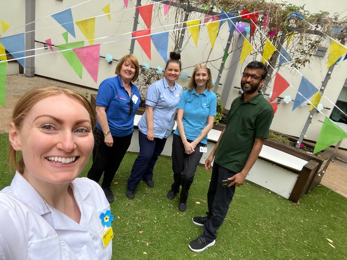 L5Ward's tweet photo. We are almost set up for todays Dementia Awareness Celebration. Come join in the fun. See you from 1pm. Ladywell building, Dementia garden. 

@SalfordCO_NHS 
@AcmTherapy 
@NCAlliance_NHS 
#dementiaActionWeek
@ncanursing https://t.co/VvAaSwLU2z