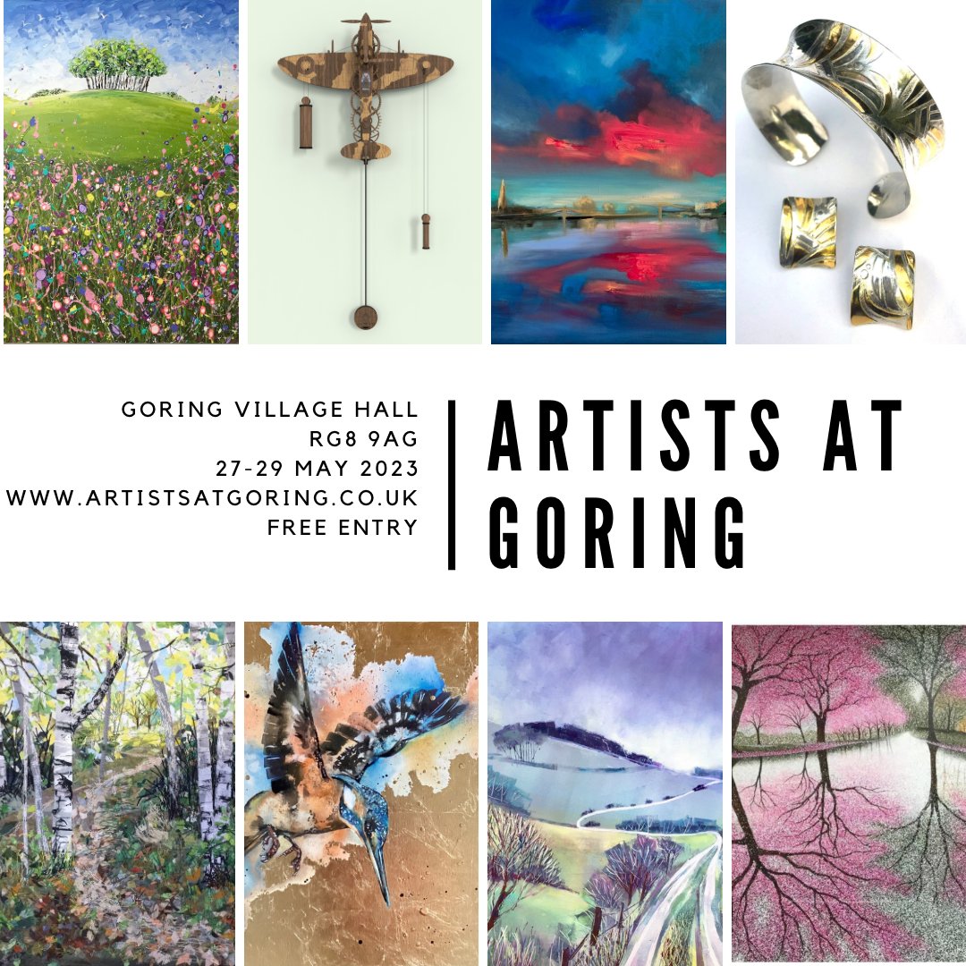 LEDAClocks's tweet image. Just over a week to go until I will be exhibiting at “Artists at Goring”. Taking place over the Bank Holiday Weekend in Goring Village Hall. Looking forward to a great weekend!😊

#artistsatgoring #bankholidayweekend #pendulumclocks #wallart #weightdrivenclocks #goringonthames