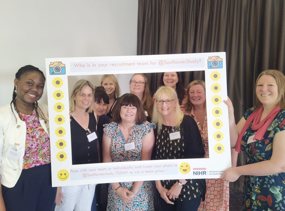 drkatbutcher's tweet photo. @SunflowerStudy #SunflowerStudyMeeting2023

Team University Hospitals Bristol and Weston! So proud do be the PI for this study and be part of this team! 

We might be the smallest hospital in the country but these guys do such a great job of recruiting! https://t.co/KfaUly8Fqw