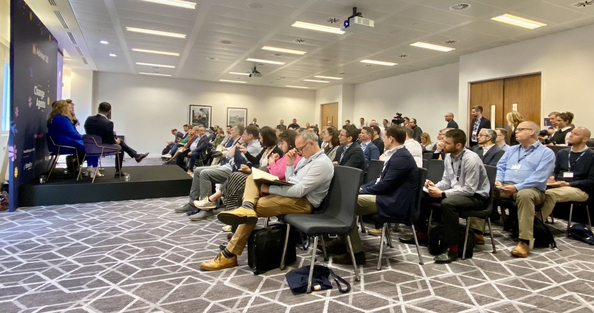 At #adviser3point0 - one if the first conferences where around 50% of the audience is female. Lots of 30 and 40 year olds too. Is the face of financial advice changing?