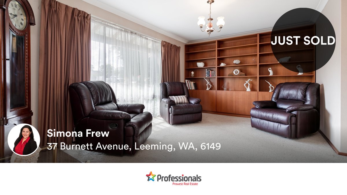 Prowest_RE's tweet image. 🛌 4 🛀 2 🚘 3
📍 37 Burnett Avenue, Leeming, WA, 6149

Our agent’s latest sale on RateMyAgent

rma.reviews/dHLUEaIadfNb

...
#ratemyagent #realestate #Professionals_Prowest_Real_Estate