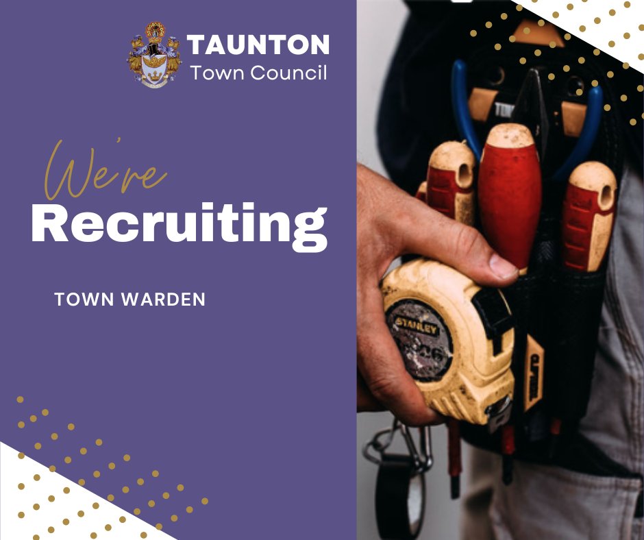 🧰🛠️ We are looking for a Town Warden Lead to join our team! 🛠️🧰
Salary: £27,344 – £30,149 (SCP – LC2 18-23) 37 hours per week, permanent 
Closing date: 30 May 2023 at 9am 
Interviews: w/c 5 June 2023  

Follow the link to find out more and apply 👇
dasjobs.co.uk/job/town-warde…