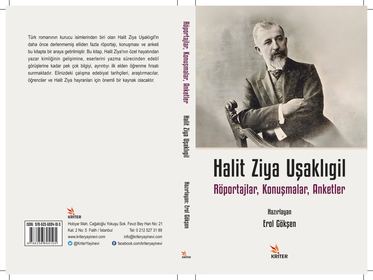2023'ün 2. kitabı. Daha önce derlenmemiş 50'den fazla röportaj, konuşma ve anketiyle Halit Ziya Uşaklıgil.