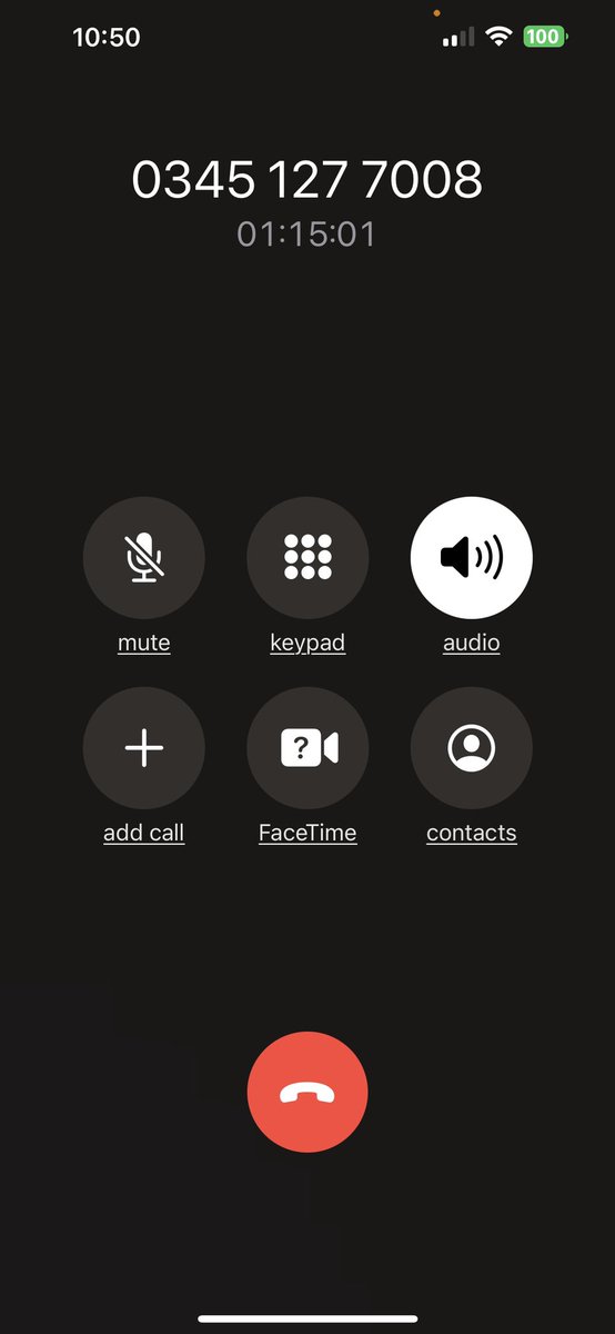 Surely it’s a record…on hold for <a href="/WrenKitchens/">Wren Kitchens & Bedrooms</a> HEAD OFFICE for 1hr 15 mins…and STILL on hold!!! 🤬🤬🤬