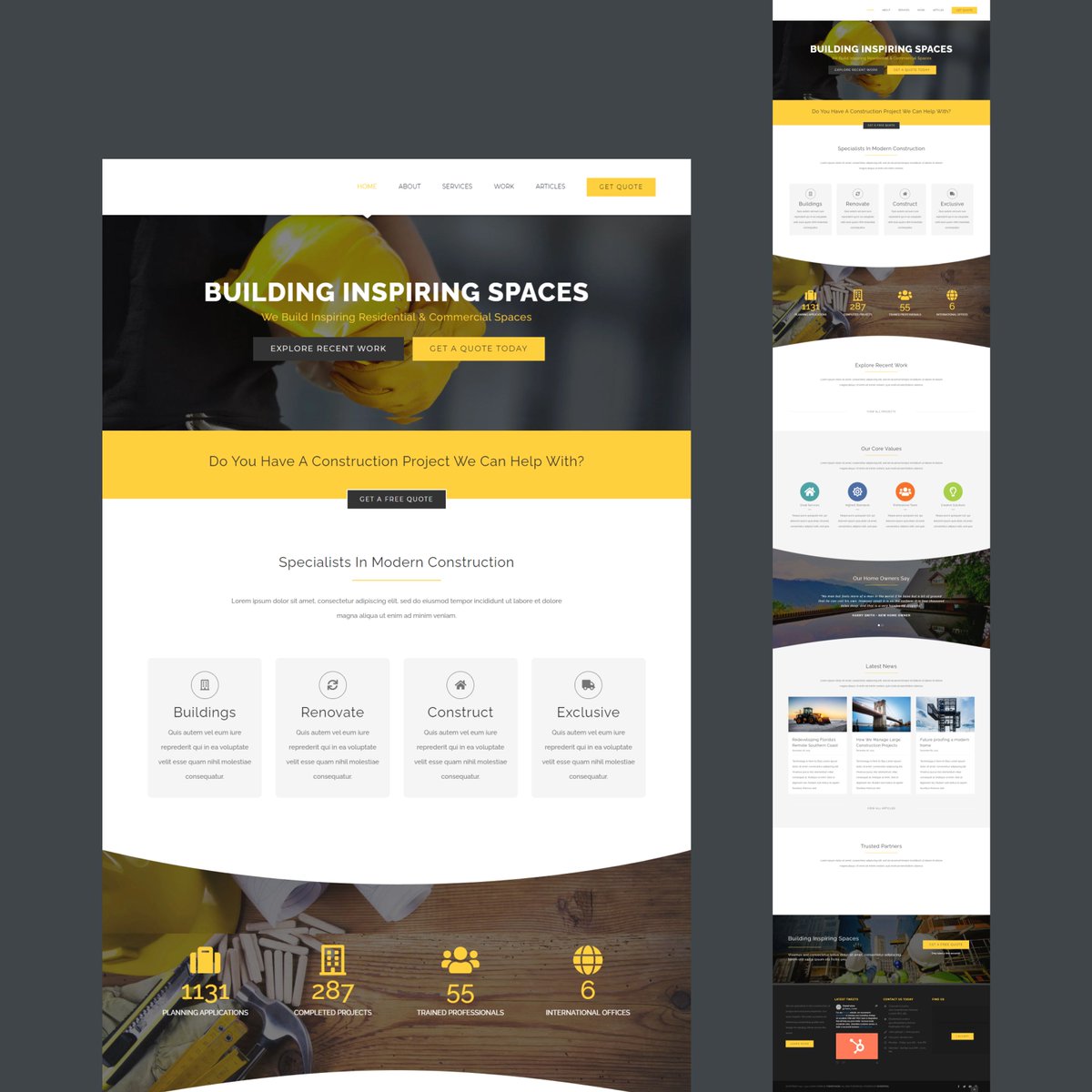 WebDevHasan's tweet photo. Website Design For (Construction Services Company).
.
$200 USD for a Complete Website.
.
DM TO BOOK.
.
.
.
.
.
.
.
.
.
.
#webdesign #website #uidesign #ui #ux #uiux #uxdesign #websitedesign #design #webdesigner #uidesigner #landingpage https://t.co/PRKOfssiMm