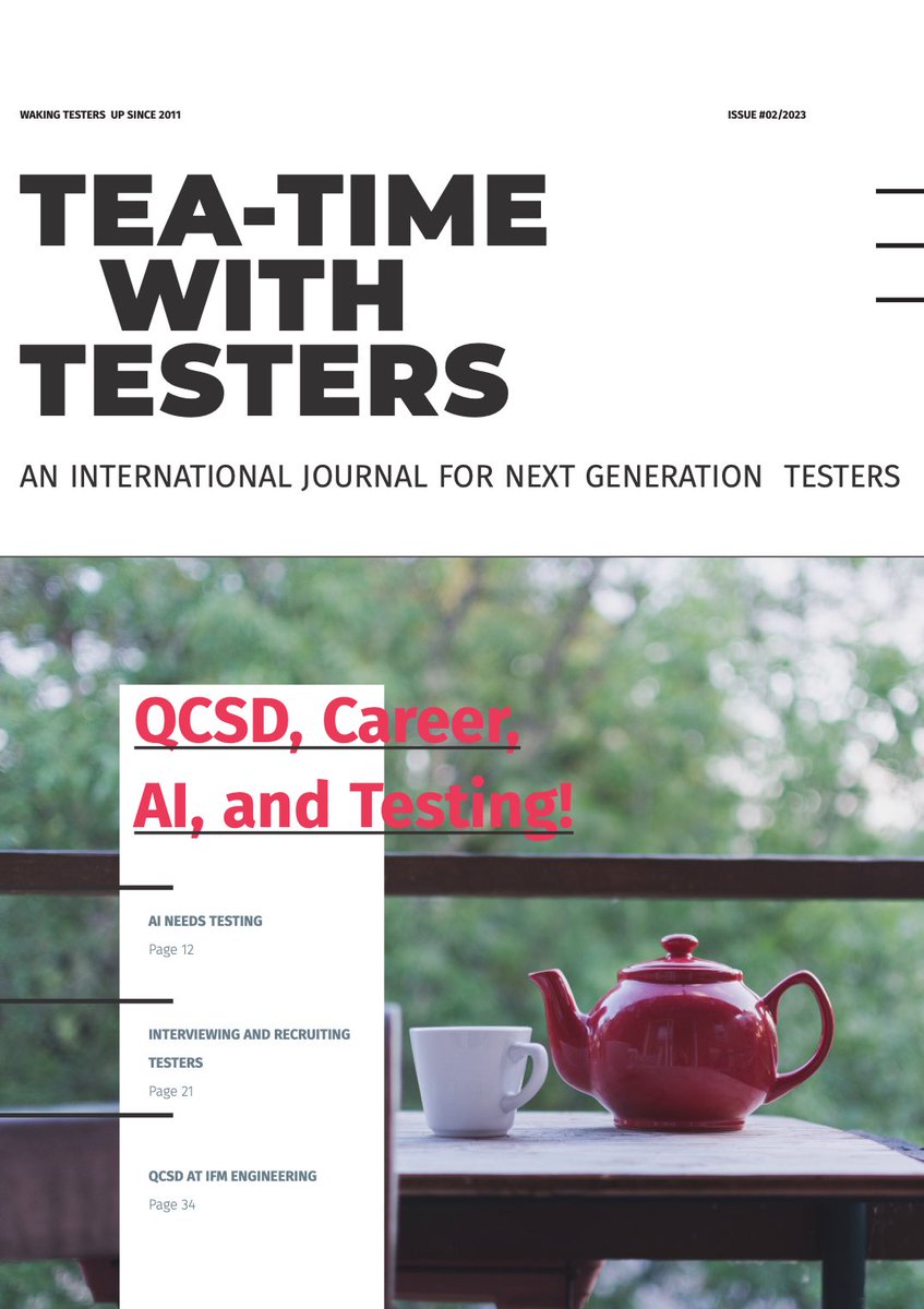 TeaTime with Testers tweet media