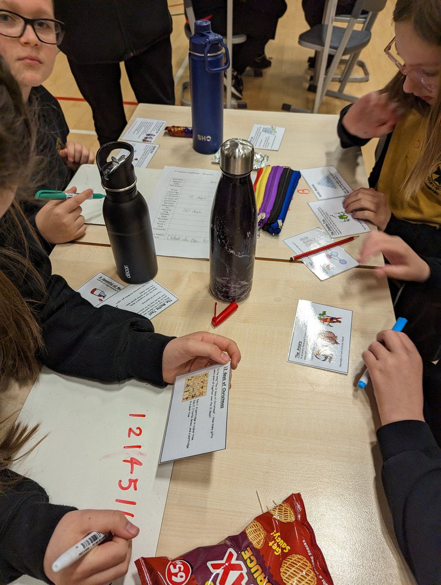 DeansCHSMaths's tweet photo. Primary 7 Maths Challenge - Round 2 underway 👌🏼 https://t.co/SCzj2OBfx2
