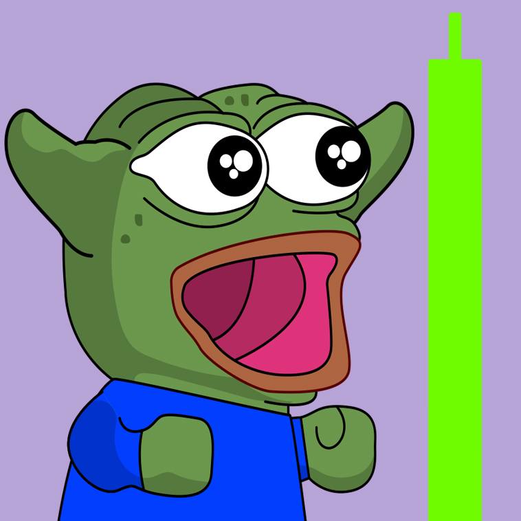 GM 💚

It's Launch Day today! 

Retweet if you are excited for $MEPE! 

#uniswap #cryptogems