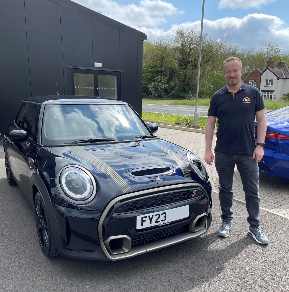 It’s #NewCarDay for Barry Abbott who is collecting him stunning new MINI Cooper 3-door Hatch S Resolute Limited Edition in Enigmatic Black from Marshall #MINI #Grimsby.

What a fantastic looking car - congratulations! #marshallmoments