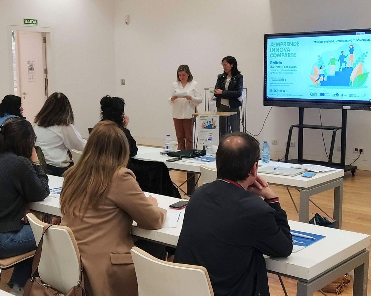 rr_fundacion's tweet photo. 👏🏻 ¡Nos enorgullece ser parte activa de Emprende, Innova, Comparte - Galicia!
Mucha suerte a los proyectos premiados 🍀
#EmprendeInnovaComparte #SomostuImpulso #PonenMarchatuNegocio #Emprendimiento #Innovación #Galicia #Formación #Economía #ImpactoSocial #Emprende #FRR #ACH https://t.co/6J4AVxsJZe