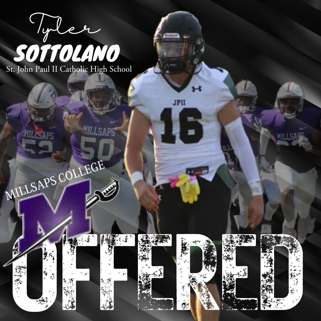 After a great conversation with @CoachRocket73, I am blessed to receive an offer from Millsaps College!!#GoMajors @MajorsFootball @JP2HSVFootball @RocketCityPreps