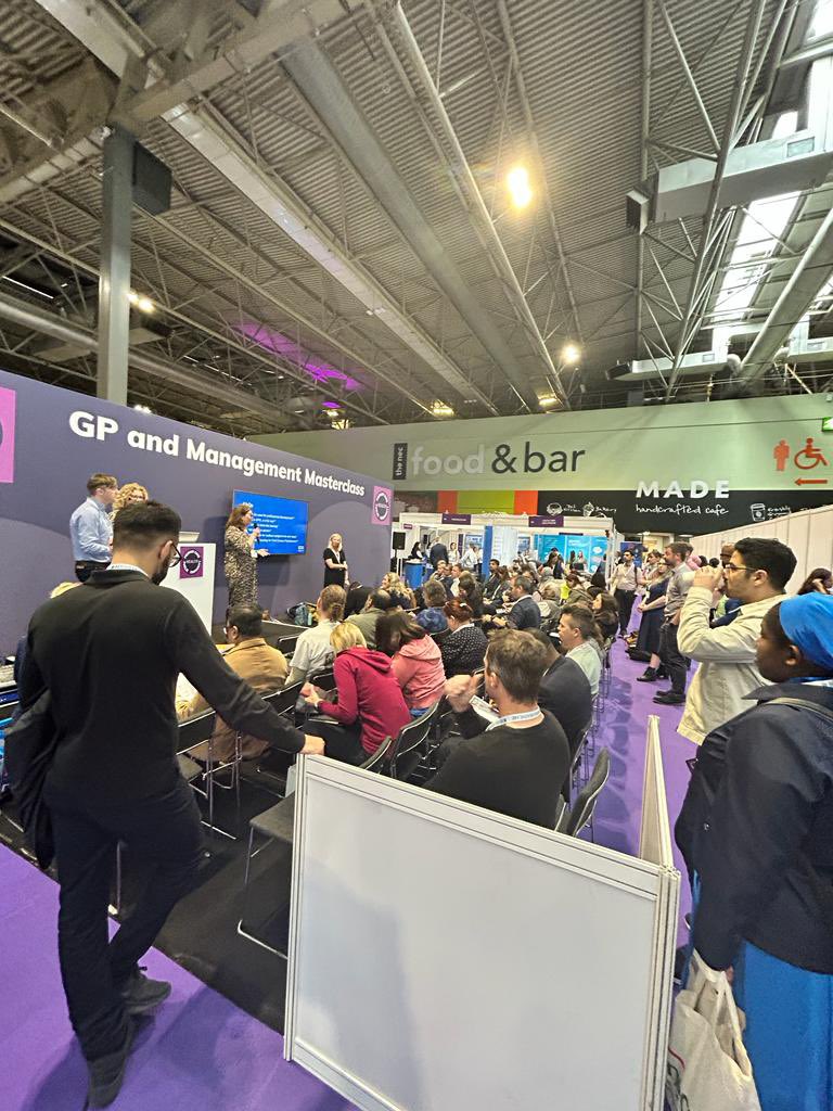 PrimaryCareShow's tweet image. A busy start to the GP and Management Masterclass programme on the exhibition floor. 

Sessions being held until 3.30pm, get there early to guarantee a seat! 

#PrimaryCareShow #PCPH2023