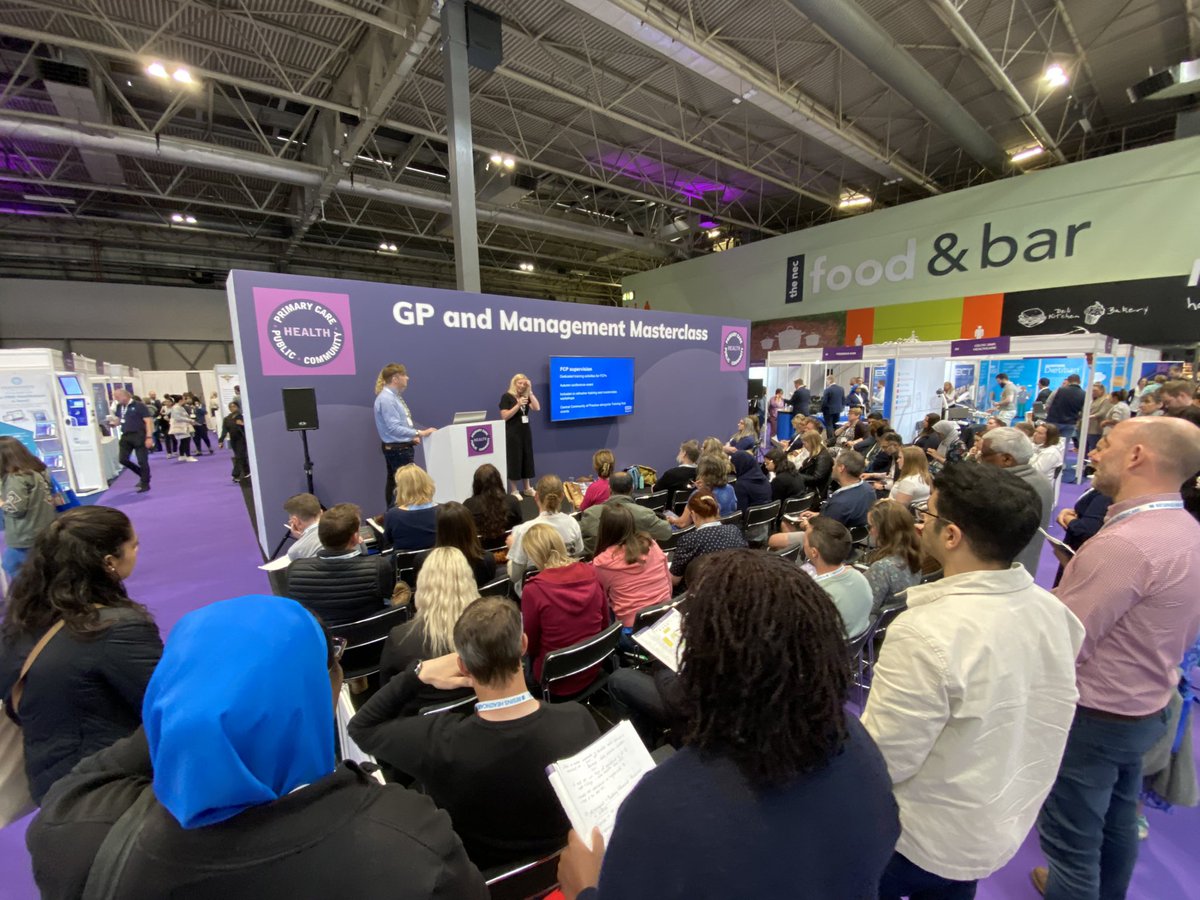 PrimaryCareShow's tweet image. A busy start to the GP and Management Masterclass programme on the exhibition floor. 

Sessions being held until 3.30pm, get there early to guarantee a seat! 

#PrimaryCareShow #PCPH2023