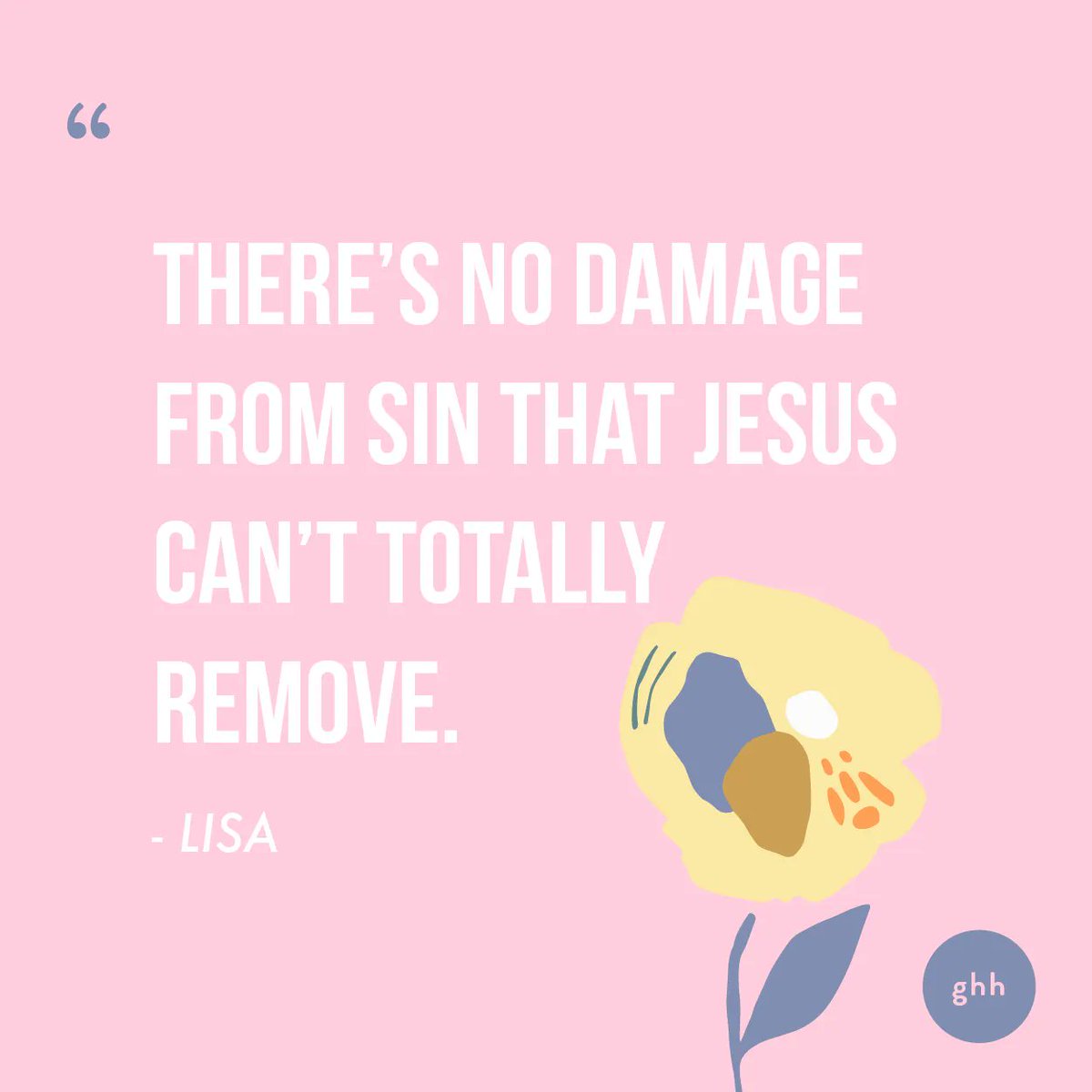 God can wash away the effects of sin for anyone willing to return to Him. Through Christ, we can live each day in freedom and hope.
—Lisa Samra 

#godseesher
#sin
#washedclean