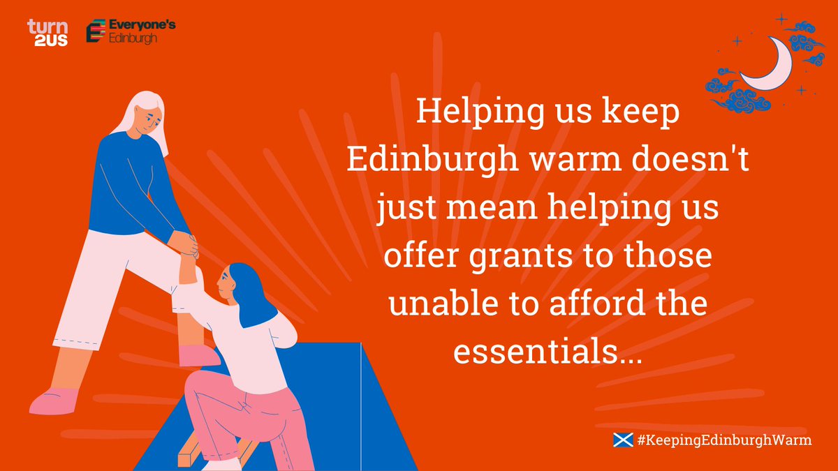 turn2us_org's tweet photo. #KeepingEdinburghWarm is helping our communities come together to support each other through what has been a dark year for many so far 🌒
Please consider donating to our Keeping #Edinburgh Warm fund 🏴
#CostOfLivingCrisis #eatingorheating
Donate: https://t.co/bGfrOcJB3S https://t.co/Mc36SxEdby