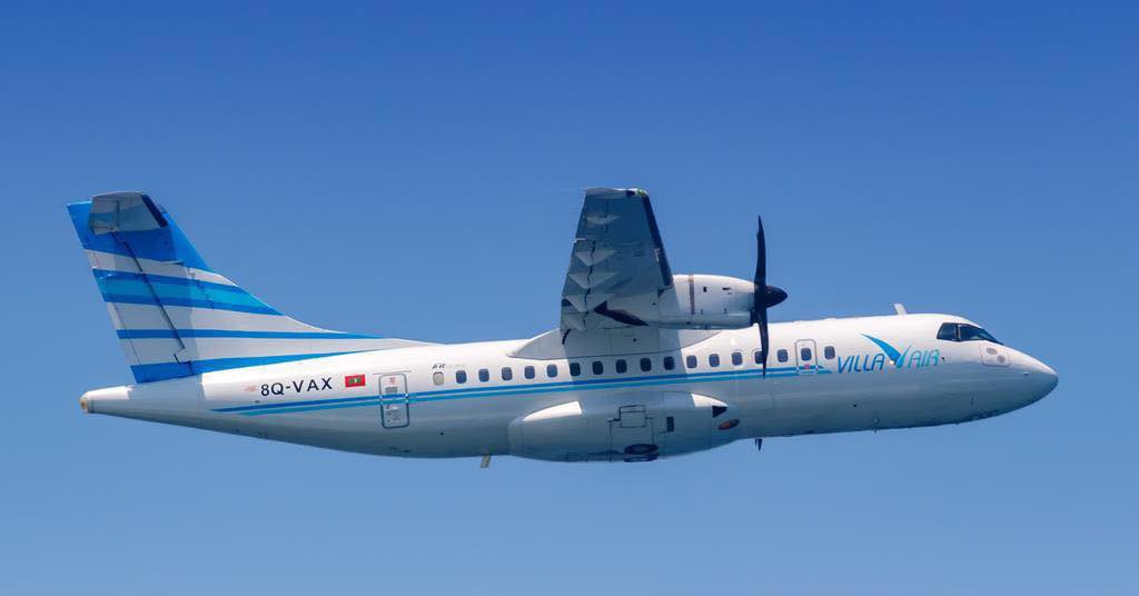 AviatorsMaldive's tweet photo. After ferry flight across the world @villaairmv #ATR 42-500 8Q-VAX reached Turks and Caicos Islands on 16th May and will soon operate with new owners #InterCaribbean Airlines.
#AviatorsMaldives | Telegram Channel: https://t.co/KUkXqwLO2W https://t.co/8XT4cc3746