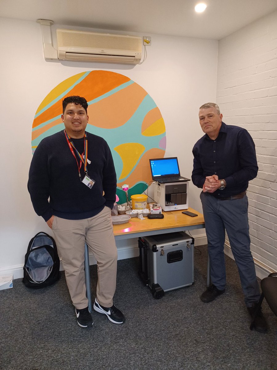 A great few days spent with our partners @WPD_Charity at the Brent service, for European testing week working together to say #HepCULater
With @MaxGriffiths19 and Marlon Freeman Hep C coordinator 
#NHS_APA