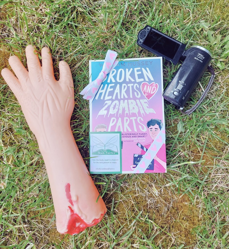 @the_bookfairies are sharing copies of Broken Hearts and Zombie Parts by @WHusseyAuthor. Who will be lucky enough to spot this Big Gay Rom-Zom-Com with heart!
🧟‍♂️💔 🎬 ❤️
#ibelieveinbookfairies #TBFBroken #TBFUsborne #BrokenHearts #BookFairiesWithPride  #loveislove @Usborne
