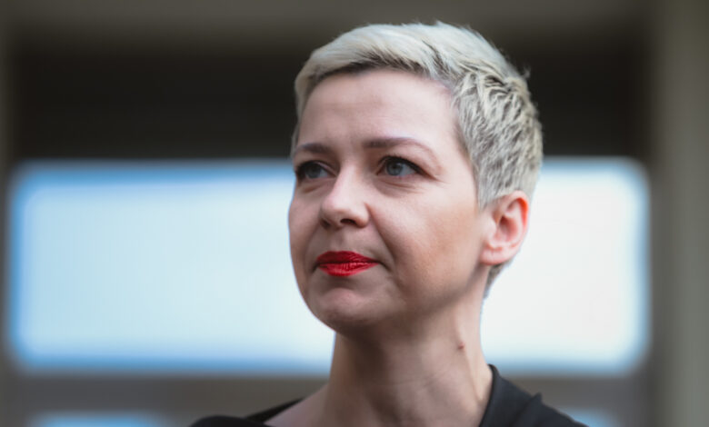 Tsihanouskaya's tweet image. Where are they? Where is Viktar Babaryka? Where is Ihar Losik? Where is my husband, Siarhei? I didn't have any news from him for two months. Where is Mikalai Statkevich? We heard that he was placed in isolation for half a year. Where is Masha Kalesnikava? 

The Belarus regime is…