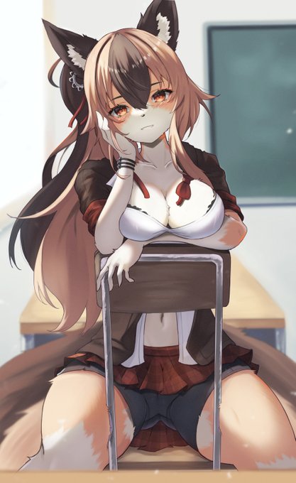 skebにてクライアント様のオリキャラちゃんを描かせて頂きました!
優しくてもふむちなギャルケモちゃんに構われながら青春時代を過ごしたかった・・・!
この度はご依頼&ブースト誠にありがとうございましたっ✨ 