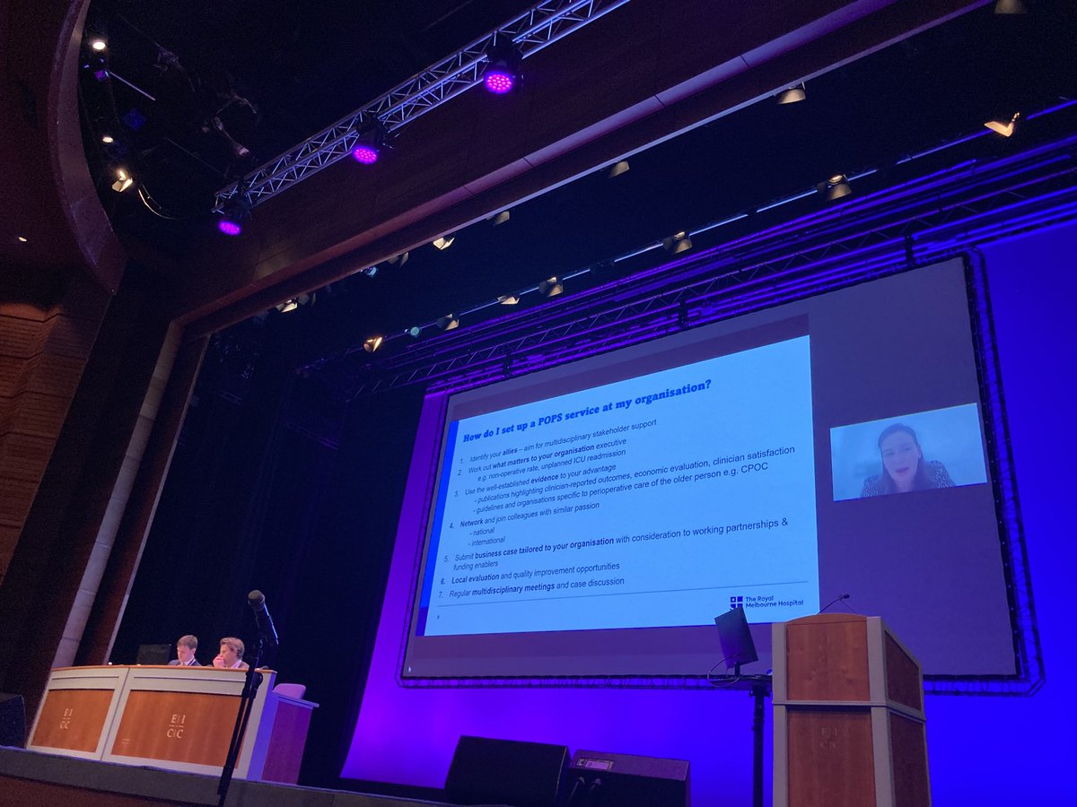Fantastic to hear how #POPS  services are being established in Australia from Rachel aitken. Lots happening ⁦<a href="/anzsgm/">ANZSGM</a>⁩ ⁦<a href="/anzsgm_poc/">ANZSGM_POC</a>⁩ through collaboration/sharing of resources between ⁦<a href="/GeriSoc/">British Geriatrics Society</a>⁩ &amp; international teams ⁦<a href="/SDM_doc/">Rajni Lal</a>⁩