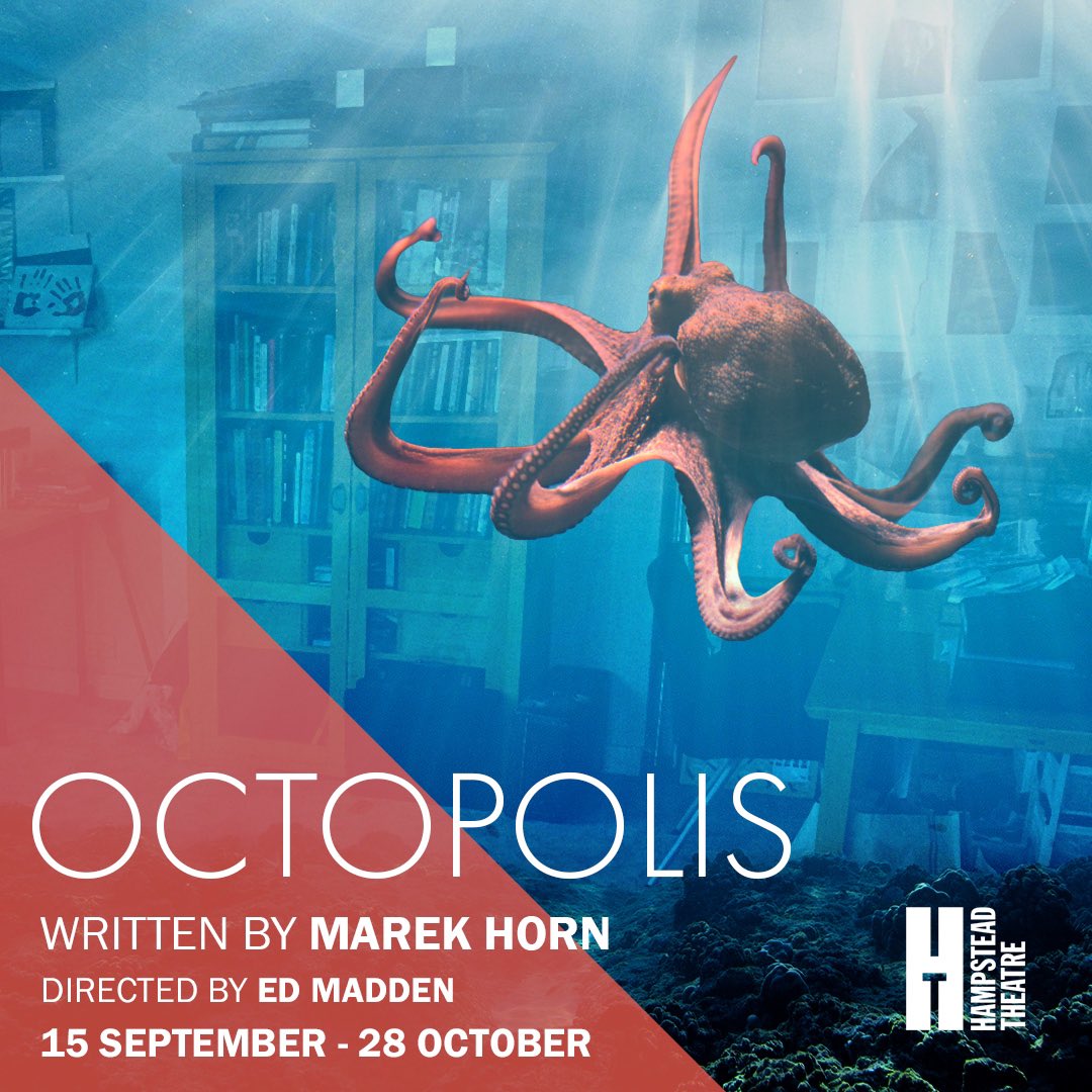 My next thing: <a href="/MarekHorn/">Marek Horn</a>’s brilliant new play OCTOPOLIS at <a href="/Hamps_Theatre/">Hampstead Theatre</a>. It’s so good (faith, love, sentience, jokes - you name it, it’s got it!) and I can’t wait to start.