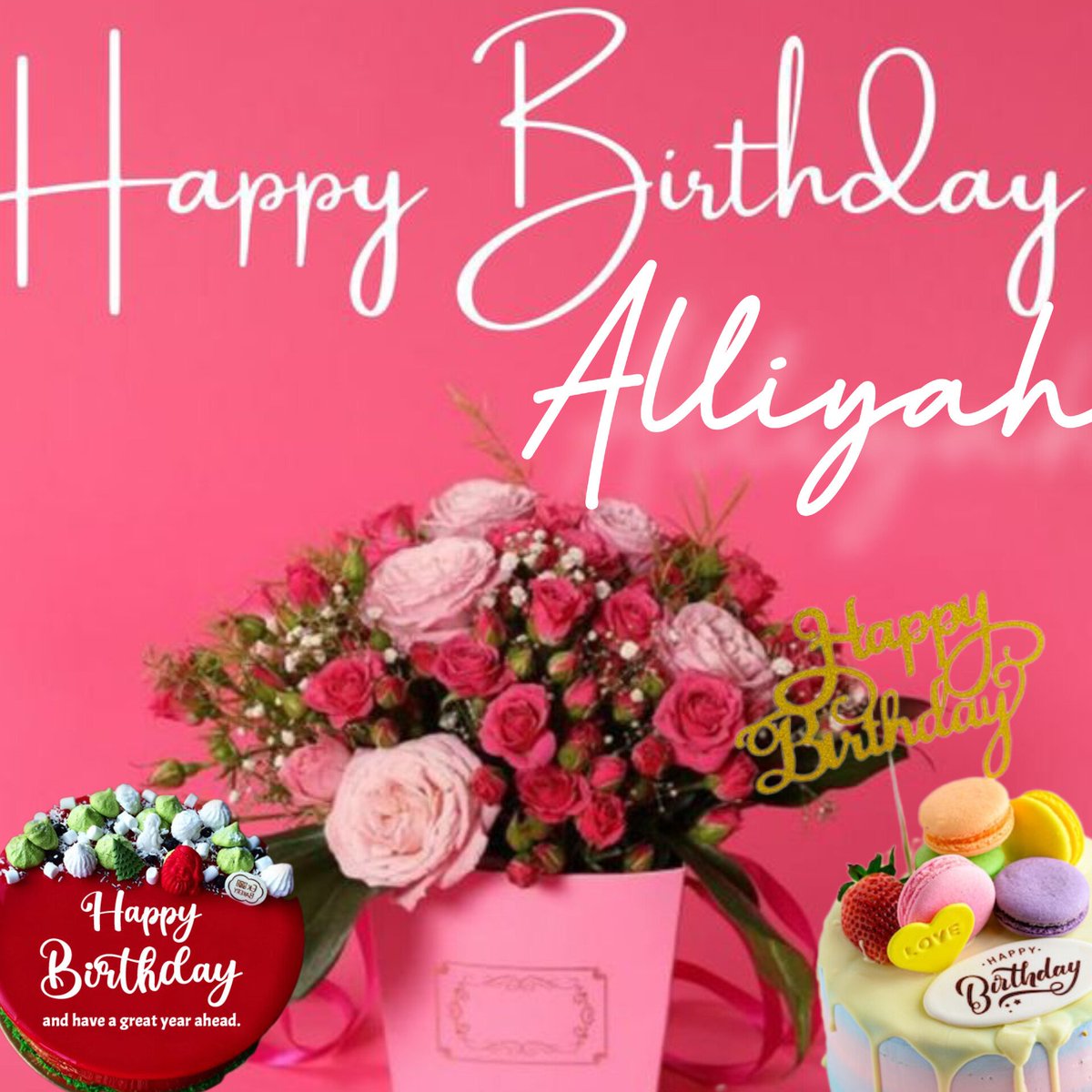 Happy Birthday @Alliyahmahmood 💐🎂🎉🥳🫶❤️..
