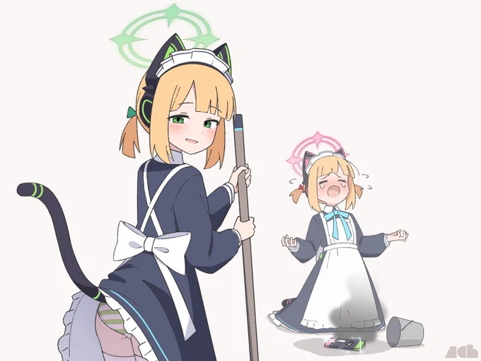 モモイと…ミドリ #ブルアカ