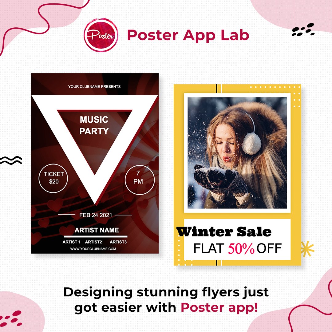 PosterMakerApp's tweet photo. Our user-friendly app offers a wide range of templates, customizable elements, and powerful editing tools to bring your flyer designs to life. Download now.
#posterapplab #poster #posterdesign #posterart #posterprinting #flyers #flyermaker https://t.co/TEkhqLMhW2