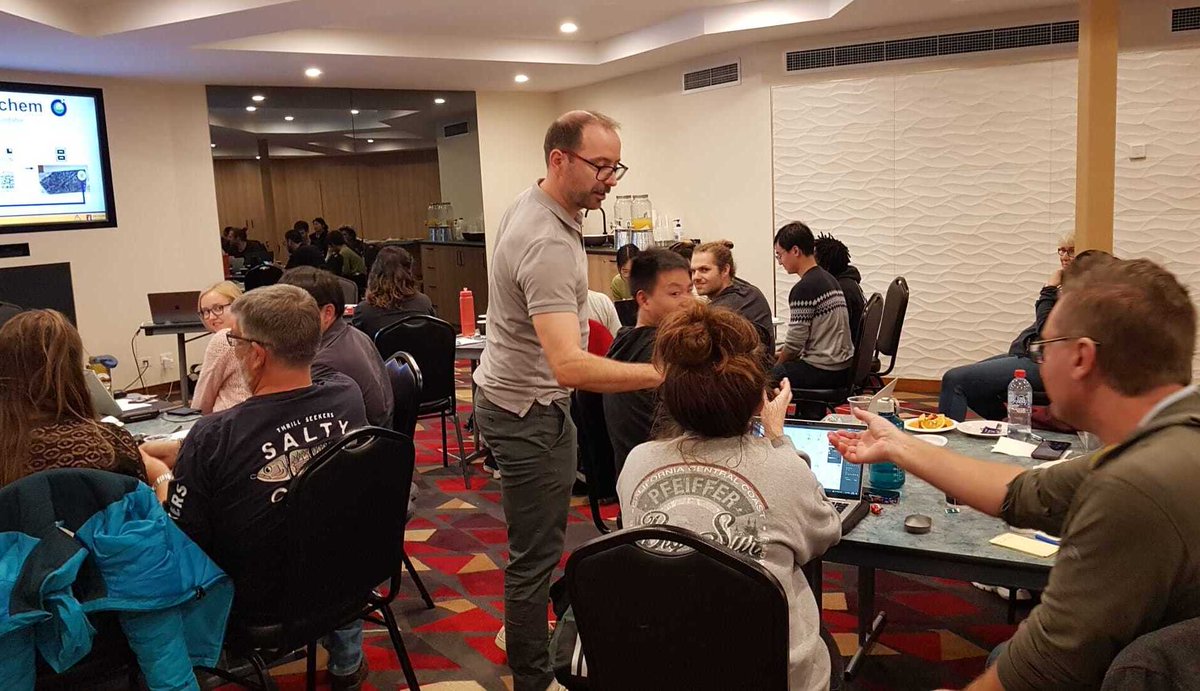 Last week, I had the great privilege to showcase the many potentials of the <a href="/ausgeochem/">AusGeochem Data Platform</a> data platform to very enthusiastic students &amp; academics from Macquarie, ANU &amp; UWA. Data interaction is the platform's keystone. Generating QR codes for archiving samples is 1 of many examples