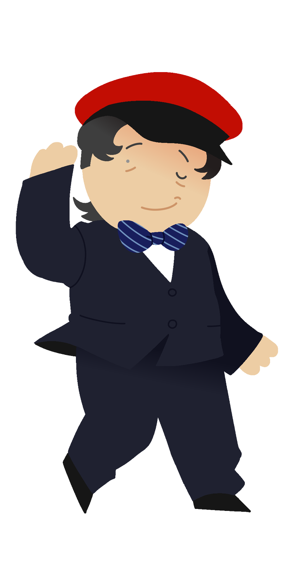 M_HASHLERKA's tweet image. New set of official arts for Václav, Danuše and Alexandr. 
Art style change.

#ČDČD