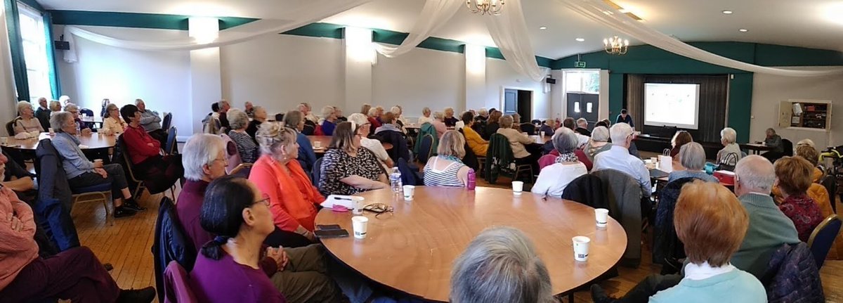 Looking forward to seeing new and "old" faces at Elm Bank at 10am tomorrow 

Plenty of news to share about our new Spanish and Bowling groups, and the autumn short break in the West Country. All that plus speaker, chat, tea and biscuits for just £2.
salfordu3a.com