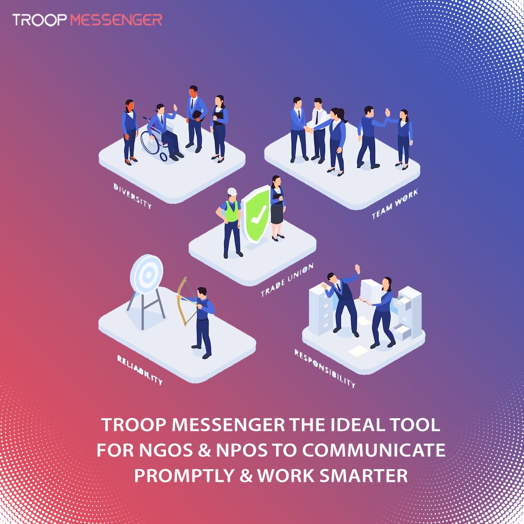 Troop Messenger tweet media