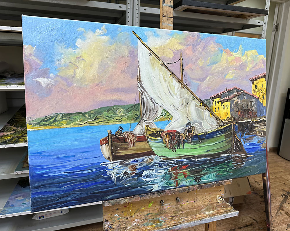 DasArtRu's tweet photo. Картина маслом "Парусник" 🎨

#дасарт #dasart #парусник #живопись #картинадляинтерьера #картинамаслом #копиикартин https://t.co/1hDqsgnv2v https://t.co/s9WLMyjxNI