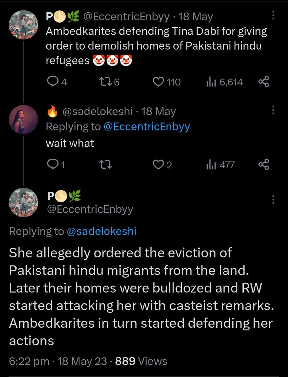 Any1 can be an Avarna Hindu but only those who choose to liberate themselves bcm Ambedkarites. So while this 'dalit' account keenly criticised Tina Dabi+Ambedkarites defending her,now seems silent abt her active rehabilitation of Pak Dalits. Guess they are an Avarna Hindu still❤