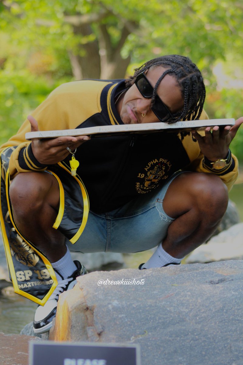 Born To Succeed…The Alpha Man WayⓂ️🖤💛 #alphaphialpha #graduation