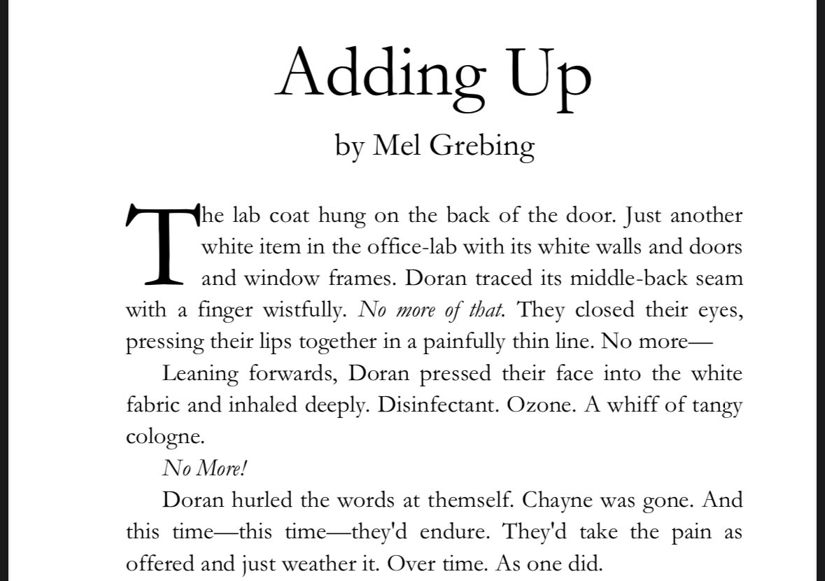 Sometimes it doesn’t “add up” the way you want to the first time in life. 

#preorder now 

mybook.to/Kal2023

#newrelease #LGBTQIA #queer #fantasybooks #scifibooks #queerbooks