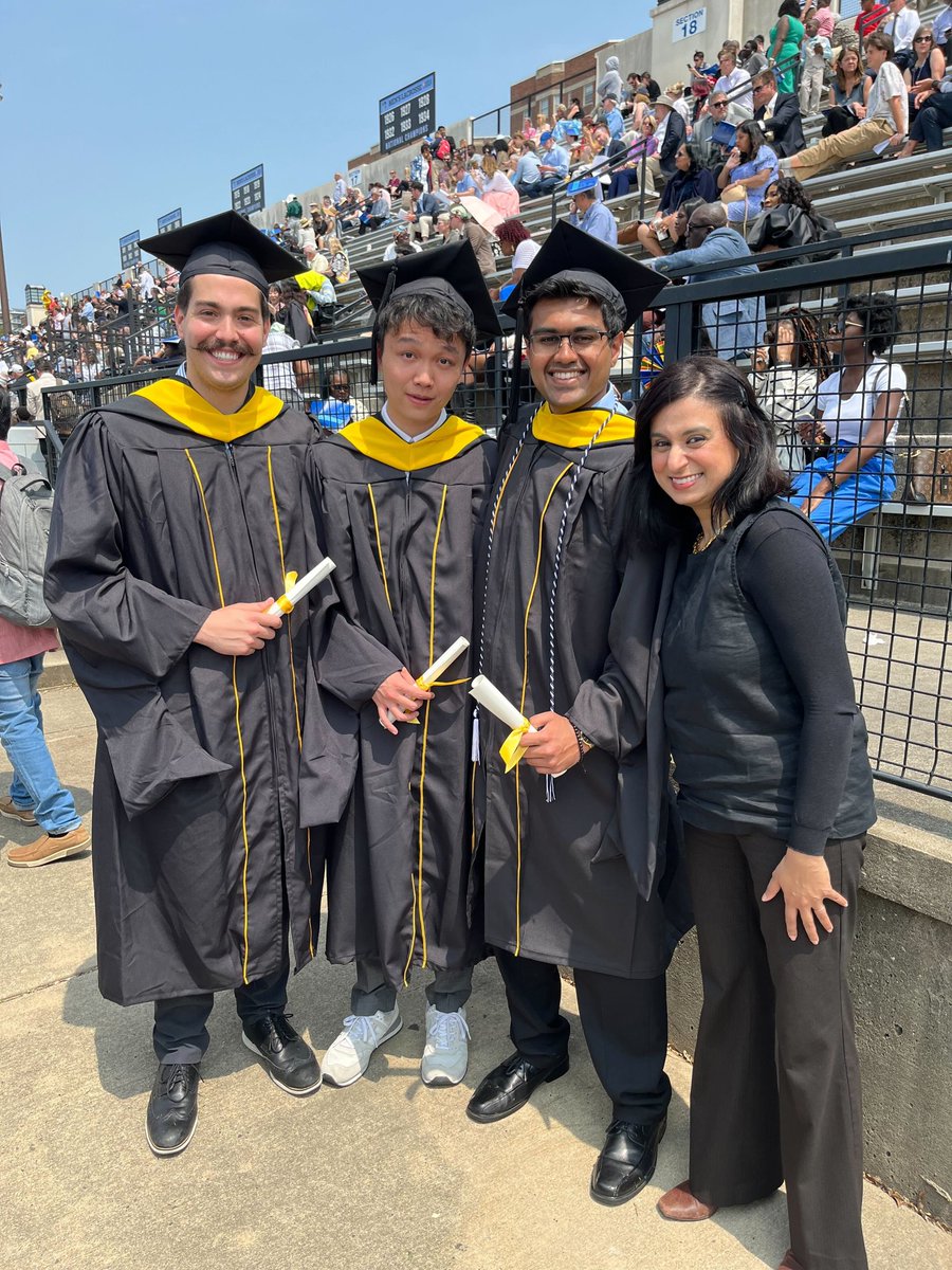 Nayar Lab @JHU (@nayar_lab) on Twitter photo We accounted for 4 of them ☺️ Sooo proud of our first mentees Nelson Guevara <a href="/DarthVenezuela/">Nelson Guevara</a> Zirui Zhu <a href="/Zirui_0v0/">Zirui</a> Aakash Parikh <a href="/Aakash_Parikh07/">Aakash Parikh</a> (and <a href="/selime_arslan3/">Selime Arslan</a>) who all officially received their ScM degrees! And congratulations to all the graduates and their #proudPIs!! We accounted for 4 of them ☺️ Sooo proud of our first mentees Nelson Guevara <a href="/DarthVenezuela/">Nelson Guevara</a> Zirui Zhu <a href="/Zirui_0v0/">Zirui</a> Aakash Parikh <a href="/Aakash_Parikh07/">Aakash Parikh</a> (and <a href="/selime_arslan3/">Selime Arslan</a>) who all officially received their ScM degrees! And congratulations to all the graduates and their #proudPIs!!