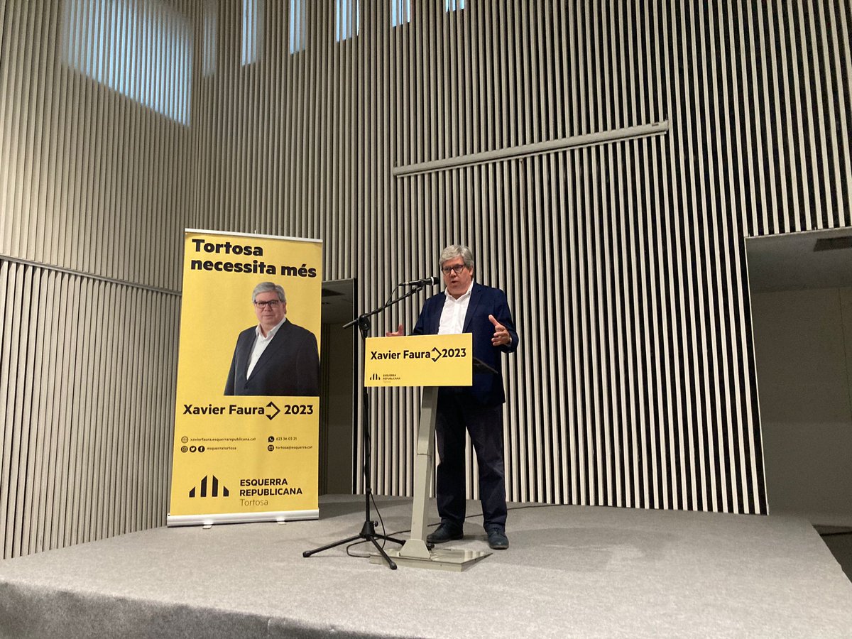 💛 Gràcies! Gràcies per tot l'acompanyament i suport als companys i companyes d'<a href="/esquerratortosa/">Esquerra Tortosa</a> i a mi. Gràcies per escoltar les nostres propostes per fer de #Tortosa una ciutat amable, cohesionada i capital! 

Us demanem que diumenge ens feu confiança i voteu <a href="/esquerratortosa/">Esquerra Tortosa</a>!