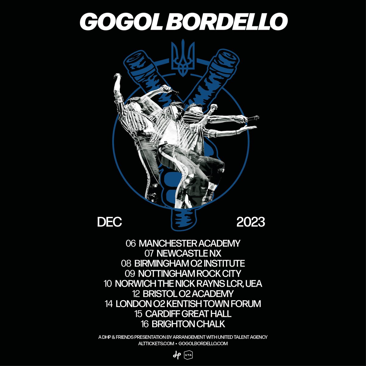 Gogol Bordello UK Tour 2023 announced 👊👊👊 Tickets go on sale Fri, 2 June at 10am local venue time: gogolbordello.com