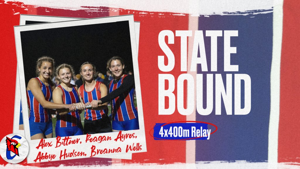 CheneyCardinals's tweet photo. Good luck to Breanna Wells and the Cheney High School track team this weekend at State! #GoCardinals https://t.co/hgVoxokGH2