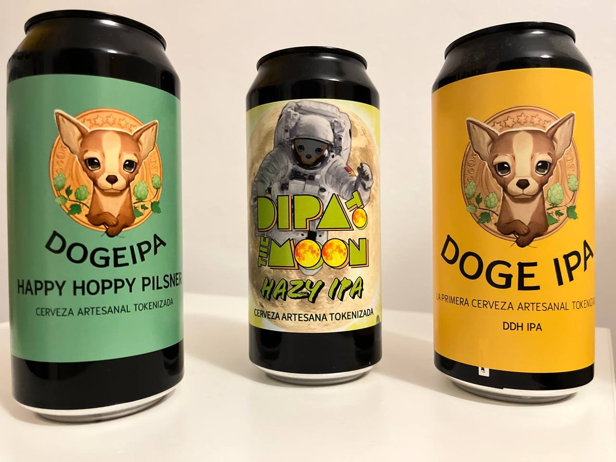 soylatiapaca's tweet photo. @0xJamess #dogeipa 🍻

Don't miss it, ceos are building the future empire of the beer world. They tokenise beers and breweries. For me it's amazing. DYOR. https://t.co/wnN9BB5hSA